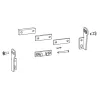 HAUTAU lánchajtás SKA 30-511 löket 511 mm 24V ezüst RAL9006