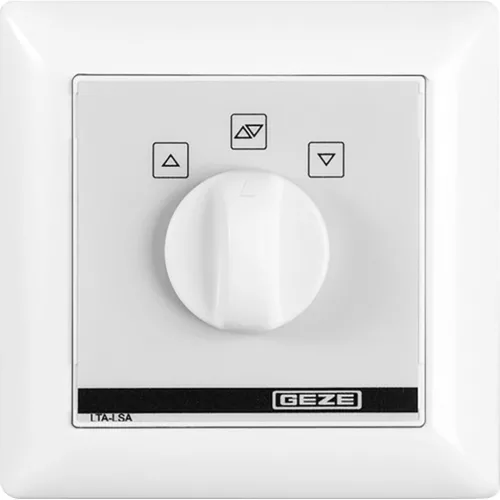 GEZE szellőzőkapcsoló LTA-LSA E 212 R1-hez 230 V fehér műanyag
