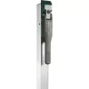 Integrált csapszeges kapuletűző SUBY retesz 100mm magasságállítás alu RAL6005