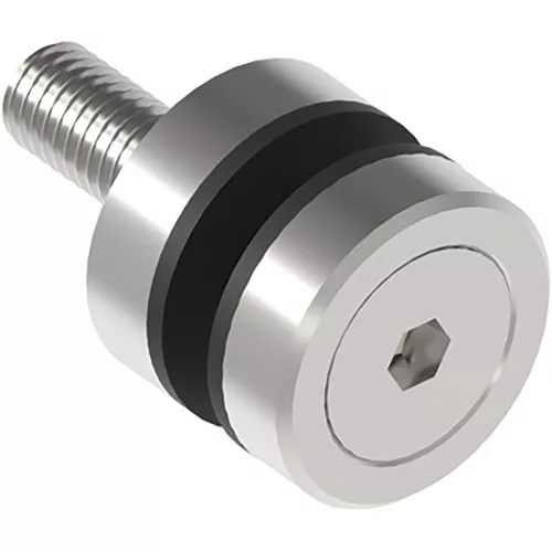 Üveglap ponttartó 8-18 mm-es üveghez látható csavarozás ? 30 mm nemesacél V2A
