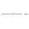 COMUNELLO láncmotor STAR 25 230V löket 100150200250300380 mm fehér