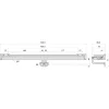 COMUNELLO láncmotor LIWIN L40 WIFI 24VDC löket 200300400500 mm Schwarz