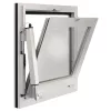GEZE RWA 100 NT E250NT-vel löket 200 mm alumínium fehér RAL 9016