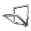 GEZE RWA 100 NT E250NT-vel löket 300 mm alumínium ezüst eloxált