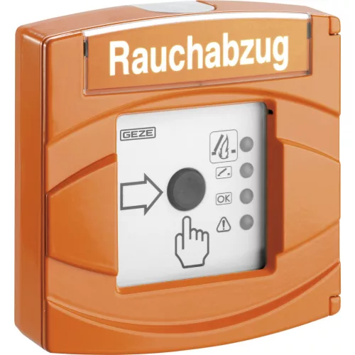GEZE RWA vészhelyzeti tápegység THZ Comfort N4 alum. öntött narancss. RAL 2011