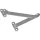 HAUTAU falcolló készlet FS 400 SBS-hez L=400 mm baljobb acél horganyzott