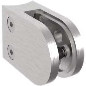   ECONOMY üvegbilincs szerelvény f. kerek cső 424mm kerek na. csiszolt V2A