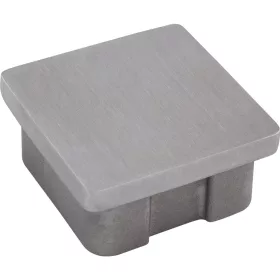   ECOOMY végzáró ? 50 x 50 x 20 mm szögl. csőhöz polírozott nemesacél V2A
