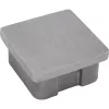 ECOOMY végzáró ? 50 x 50 x 20 mm szögl. csőhöz polírozott nemesacél V2A