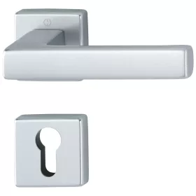   TOULON rozettás PZ kilincsgarnitúra, 67 - 72,  8, F1 ezüst eloxált alumínium