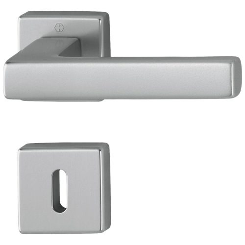 HOPPE TOULON rozettás kilincsgarnitúra 37-42 mm acél eloxált BB