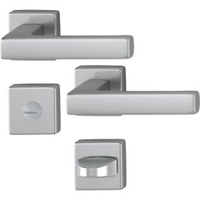   HOPPE TOULON rozettás kilincsgarnitúra 37-42 mm acél eloxált WC