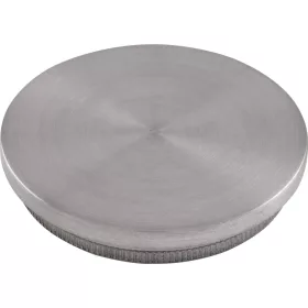   ECONOMY recézett sapka lapos tömör ? 424 x 20 mm csiszolt nemesacél V2A