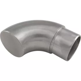   ECONOMY korlát végdarab csőhöz ? 424 x 20 mm nemesacél polírozott V2A