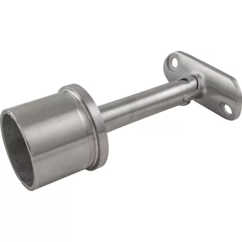 ECONOMY állítható csőtartó cső ? 424 x 20 mm polírozott nemesacél V2A