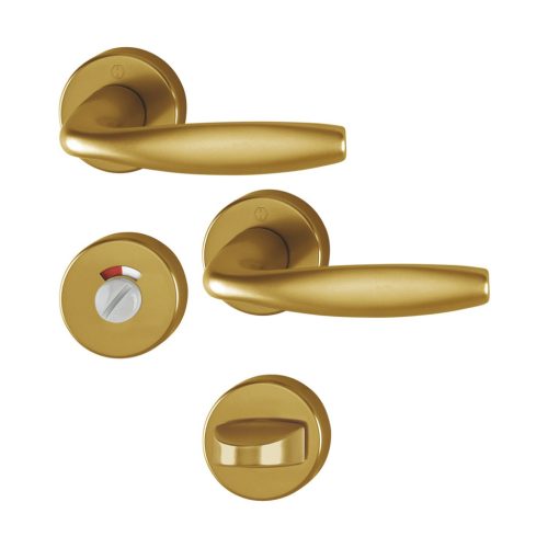 HOPPE NEW YORK rozettás kilincsgarnitúra bronz WC