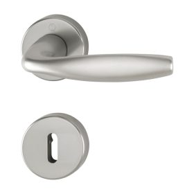 HOPPE NEW YORK rozettás kilincsgarnitúra acél BB