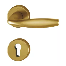   HOPPE NEW YORK rozettás kilincsgarnitúra 35-45 mm bronz eloxált PZ