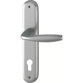   HOPPE NEW YORK Hosszúpajzsos Kilincsgarnitúra PZ90 35-45mm alu