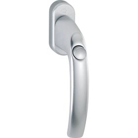 HOPPE HAMBURG ablakkilincs nyomógombos ezüst eloxált