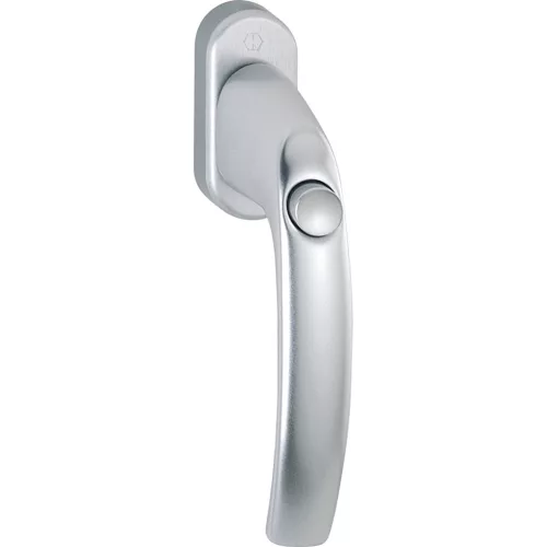 HOPPE HAMBURG ablakkilincs nyomógombos ezüst eloxált