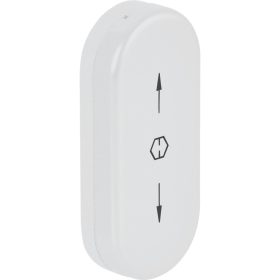   HOPPE ablakkezelő nyílással takarórozetta, alumínium fehér