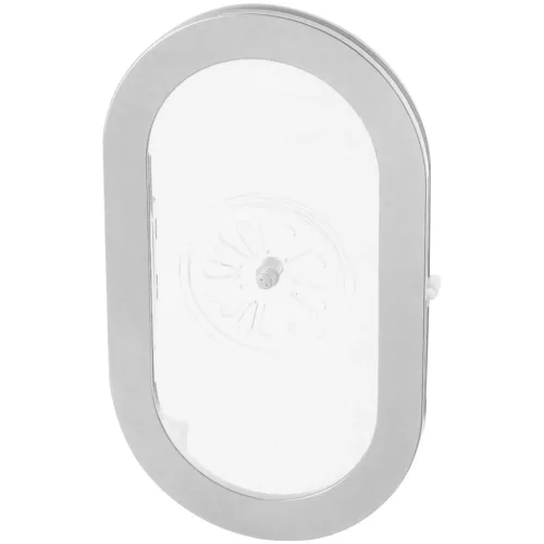 Átbeszélő ablak 4-55 mm üvegvastagsághoz 170 x 295 mm világosszürke műanyag
