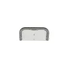 Átbeszélő ablak 4-55 mm üvegvastagsághoz 300 x 152 mm világosszürke műanyag