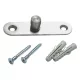 DORMA-Glas csap PT 24 Universal light ? 15 mm nemesacél (03.623)