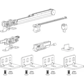   TERNO vasalat szett Classic Fluid 70/Basic Komfort fa 50 futósín nélkül