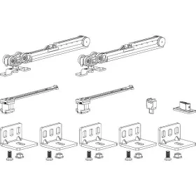   TERNO vasalat szett Classic Fluid 50 Fa 30-80 kg futósín nélkül