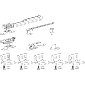   TERNO vasalat szett Classic Fluid 70/Basic Komfort fa 80 futósín nélkül