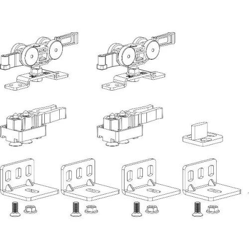 TERNO vasalatszett Classic Basic Standard fa 50 futósín nélkül