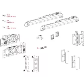 TERNO Diva Fluid vasalatkészlet fához 1-sz. 80 kg
