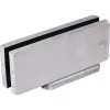 DORMA-Glas alsó sarokvasalat Universal Motion NG33rögzítővelezüst eloxált