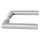 SCH-LINE kilincspár SCH L-Form 8 mm alu ezüst eloxált