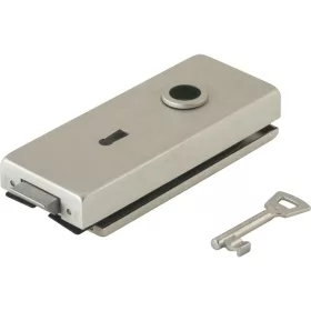   Zár Studio Classic BB 2 kulccsal üveg 8 mm nemesacél hatás (10.004)