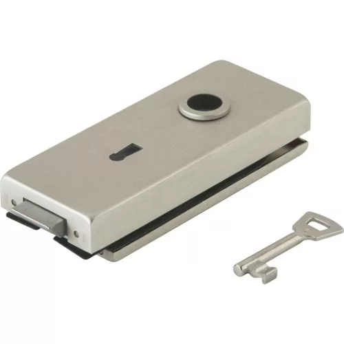 Zár Studio Classic BB 2 kulccsal üveg 8 mm nemesacél hatás (10.004)