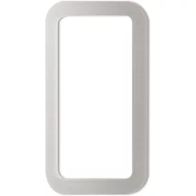   kagylófogantyú szögletes 120x65mm öntapadós alumínium ezüst eloxált