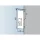 DORMA-Glas középzár US 20 PZ előfúrt 10 mm ezüst eloxált (03.215)