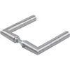 DORMA-Glas kilincspár 10.328L-forma 8 mm ezüst eloxált