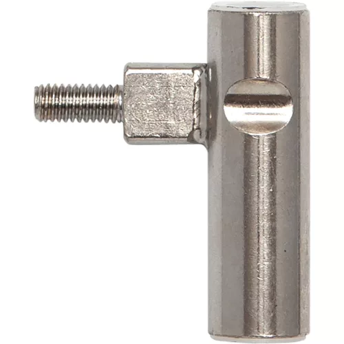 ajtópánt tokrész INCANTO 3 részes hajlított öv mag. 485mm nikkelezett acél