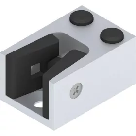 HELM ütköző alsó üveg 8-1276 mm alumínium ezüst