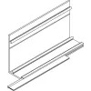 DORMA-üveg Muto 80/	150 látható kefetömítés méretre üveg 12-135 mm szürke