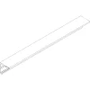 DORMA-GLAS Muto 80 futósín falra szerelhető méretre vágva nemesacél hatású alu