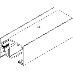   DORMA üveg Muto 150 oldalprofil méretre vágva üveg 8-135 mm nemesacél-hatás