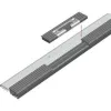 Teraszajtó küszöb EIFEL TB-100 6000 mm ezüst eloxált/fekete