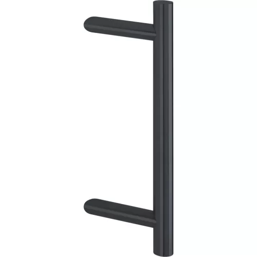HOPPE ajtófogantyú 8142 - hossz 300 mm nemesacél fekete matt