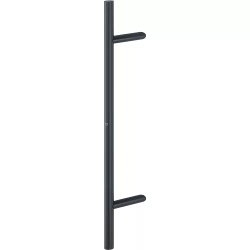 Hoppe Ajtófogantyú E5012 - Hossz 800/560 mm Nemesacél Fekete Matt