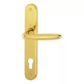   HOPPE ROISSY hosszúpajzsos kilincsgarnitúra 88 mm sárgaréz polírozott PZ